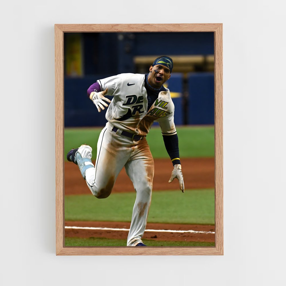 Poster Wander franco décorateurs – affiche Baseball (vue 4)